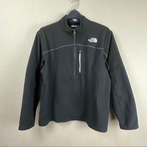 North Face pullover fleece 1/2 zip jacket XL
